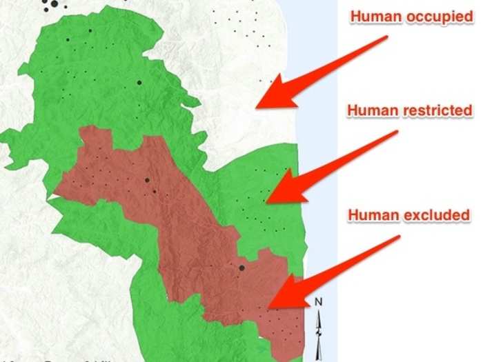 A team of researchers from Fukushima University and the University of Georgia divided the current evacuation zone into three parts.