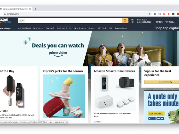 Of course, if you order something online, that company would also have access to things like your name, shipping and billing addresses, payment information, and buying decisions. Amazon lets you turn your browsing history off, and delete any searches you