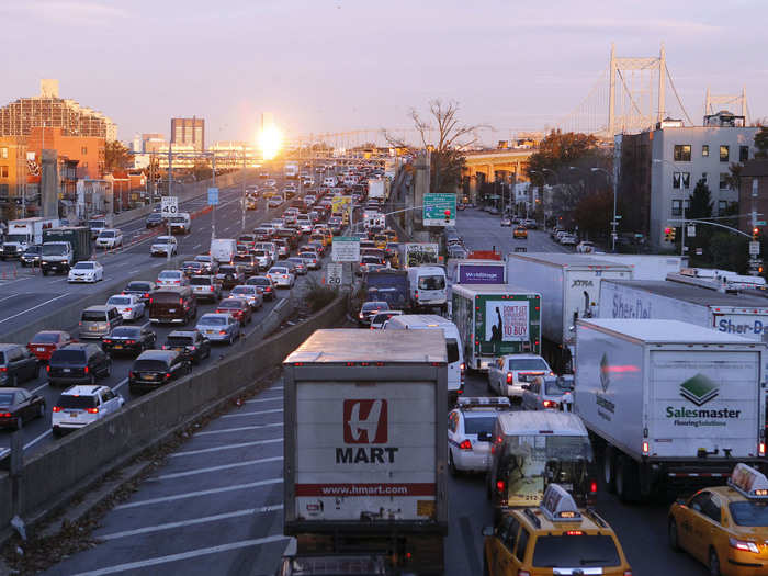 If you drive pass a toll booth, your license plate will be recorded. The Metropolitan Transportation Authority also tried, so far unsuccessfully, to identify drivers as they traveled over some New York bridges.