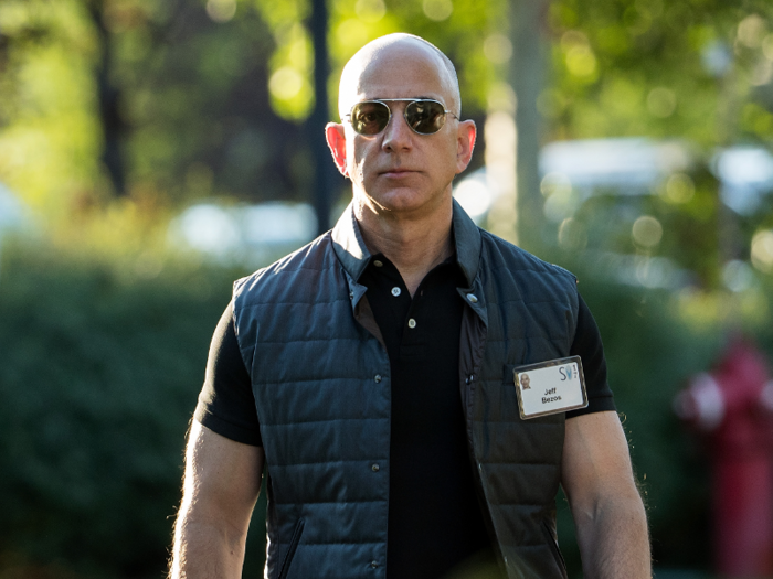 Bezos has dressed in Indian clothing throughout his visit so far. While flying kites, he dressed in a kurta and wore his signature Garrett Leight sunglasses. While the designer doesn