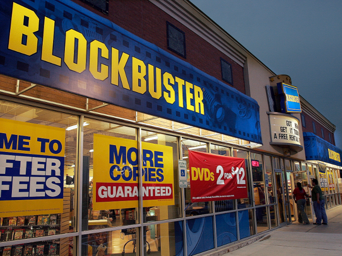One year later, Cook expanded Blockbuster by opening three more stores.