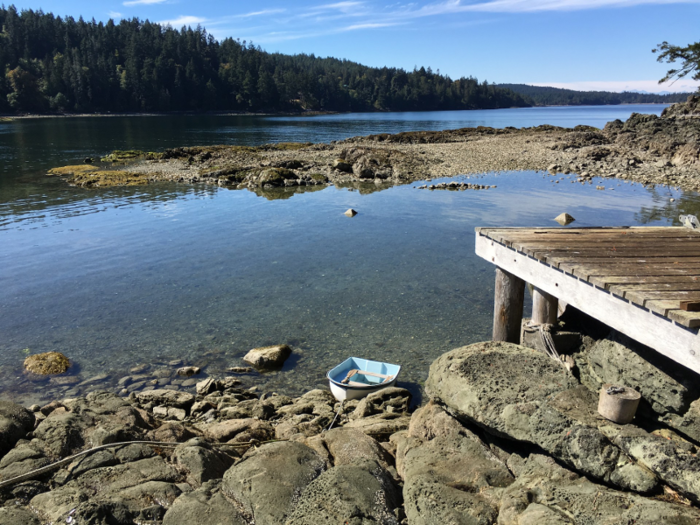 Stretching across seven acres, it already comes with an already-built cabin and boat house. It also has sea otters and killer whales within the vicinity, perfect for a sightseeing day at your own private beach.