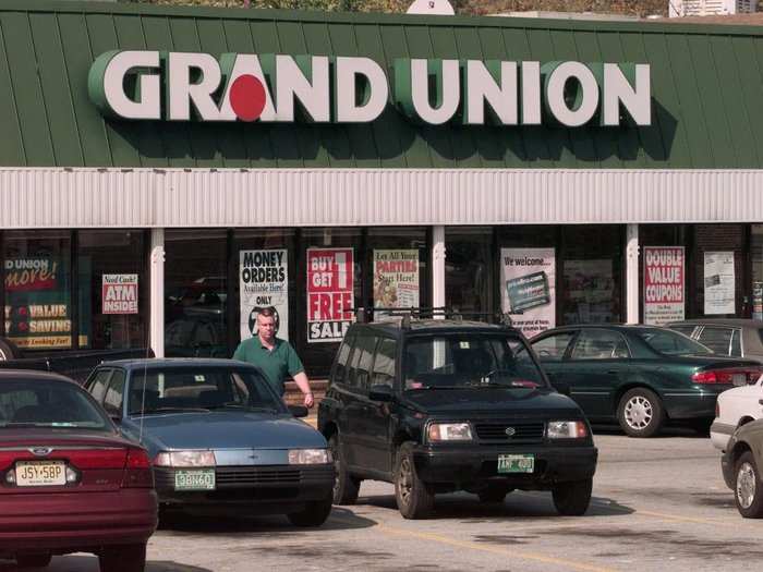 Grand Union was, at one time, among the top grocery stores in the Northeast. It was acquired by C&S Wholesale Grocers in 2001. Eleven years later, the chain was sold to Tops Friendly Markets, which converted all the remaining locations.