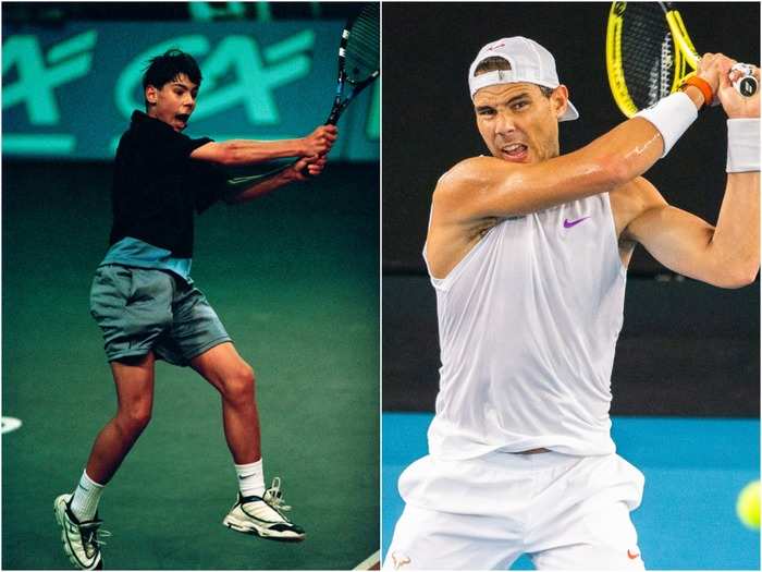 Rafael Nadal has the same competitive streak today as he did as a 14-year-old boy in 2000.