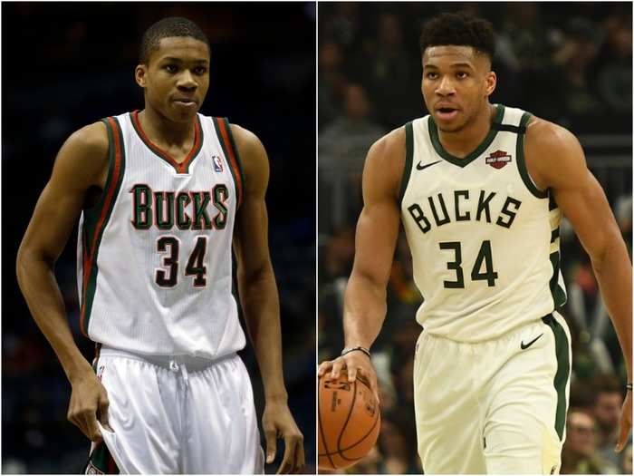 Giannis Antetokounmpo went from NBA rookie in 2013 to the league