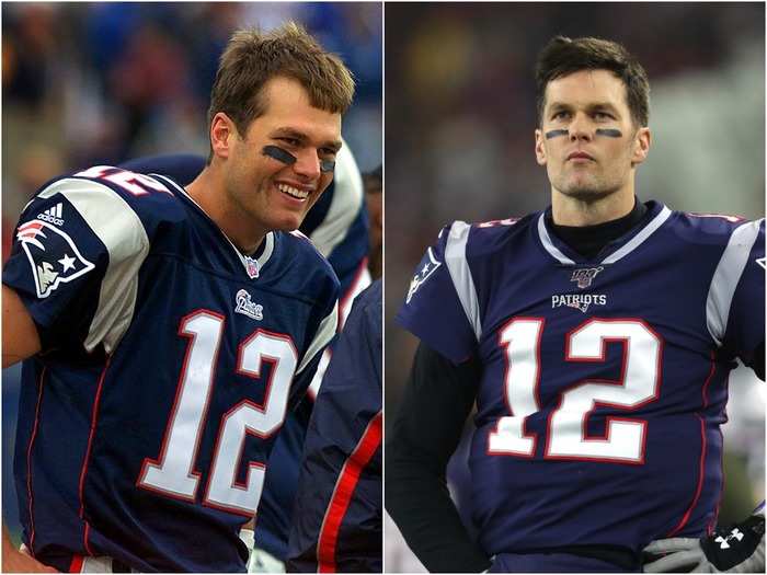 Not a lot has changed for the ageless Tom Brady over the past two decades, including his team and shirt number.