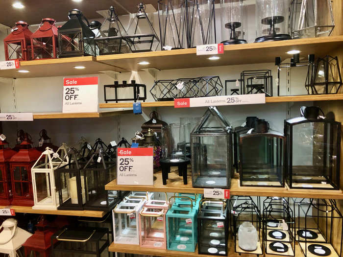 We quickly realized that this store had almost everything anyone could need to decorate home. We found everything from decorative candle-holders ...