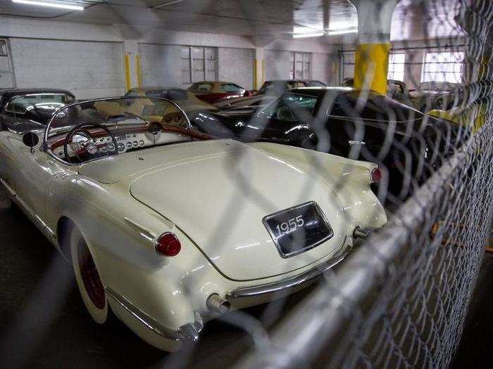 “[The ‘55] is the first year that they debuted the V8 engine in a Corvette,” Mazzilli explained.