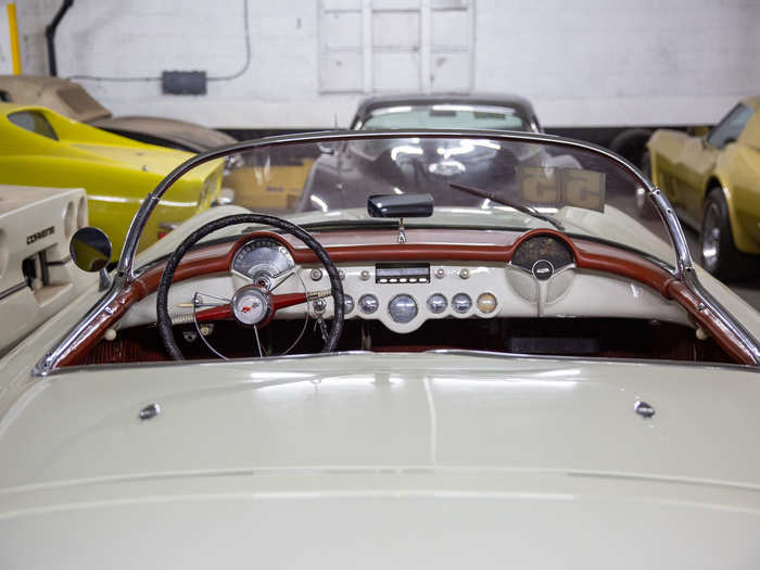 The 1953 Corvette had the most extensive damages and required 4,000 hours of restoration.