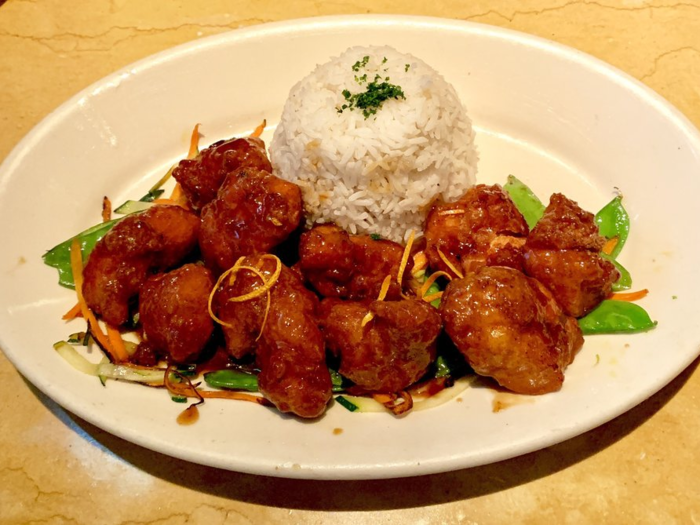 Orange chicken