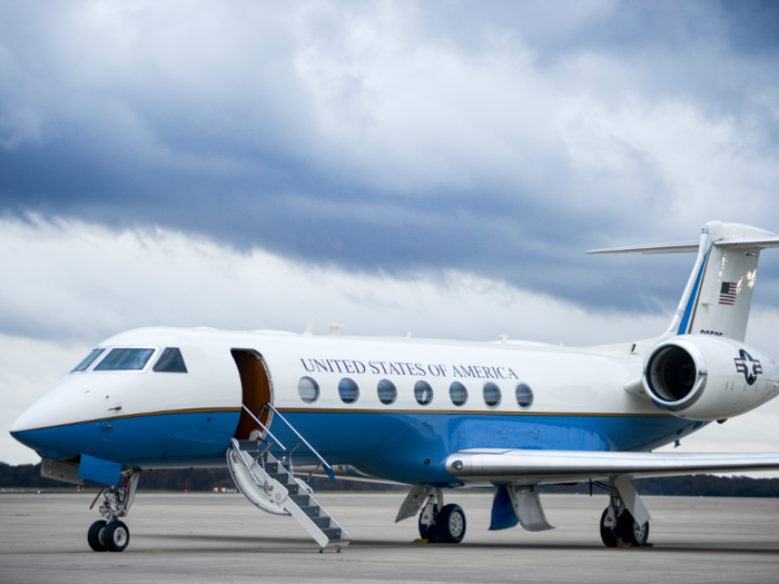 An Air Force pilot familiar with the C-37B told Business Insider the normal range of the aircraft with a standard load of passengers is around 5,500 nautical miles, enough to fly from Hawaii to Washington, DC nonstop.