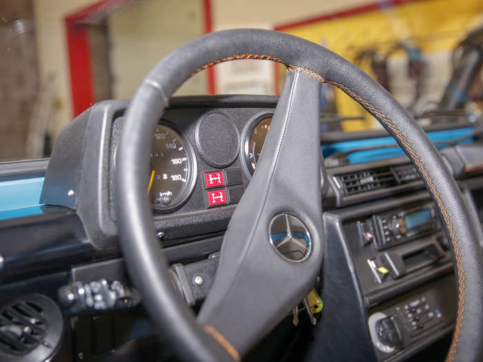 The inside of the car is waterproof, including the speaker system.