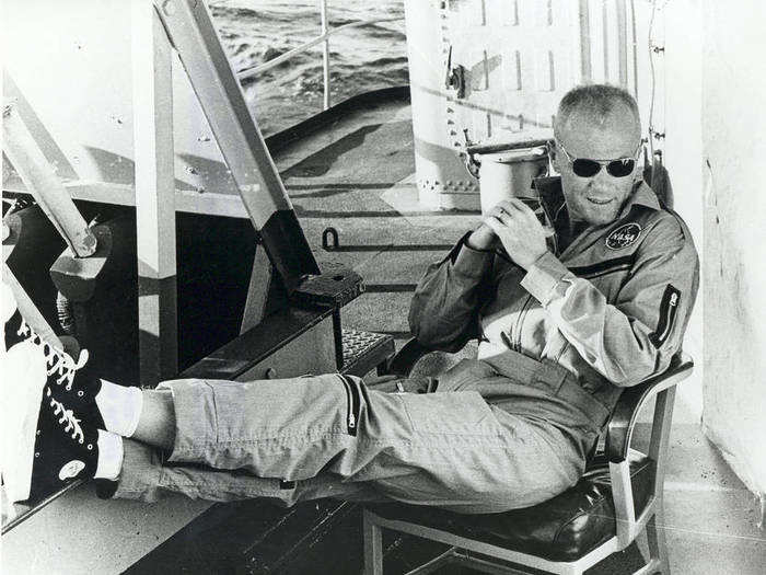 Astronaut John Glenn became the first American to orbit Earth in 1962.