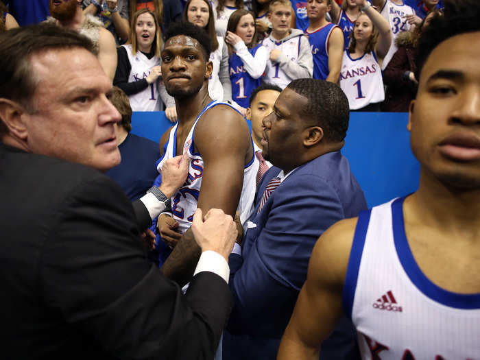 Eventually, head coach Bill Self and the rest of the Jayhawks