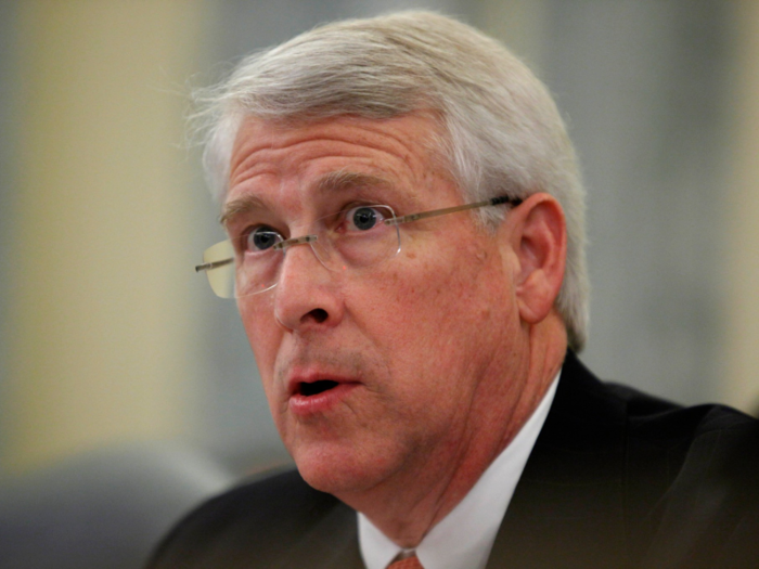 Republican Sen. Roger Wicker was a member of the House. He voted to impeach Clinton.