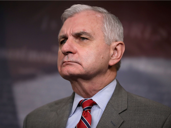 Democrat Sen. Jack Reed was a senator. He voted "not guilty" for both impeachment articles. He was also against allowing new witnesses into Clinton