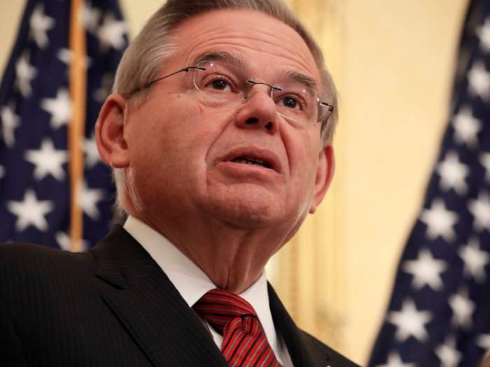 Democrat Sen. Robert Menendez was a member of the House. He voted against impeaching Clinton. He asked Republicans where their sense of fairness was, and added, "Monica Lewinsky is not Watergate. Let he who has no sin in this chamber cast the first stone."