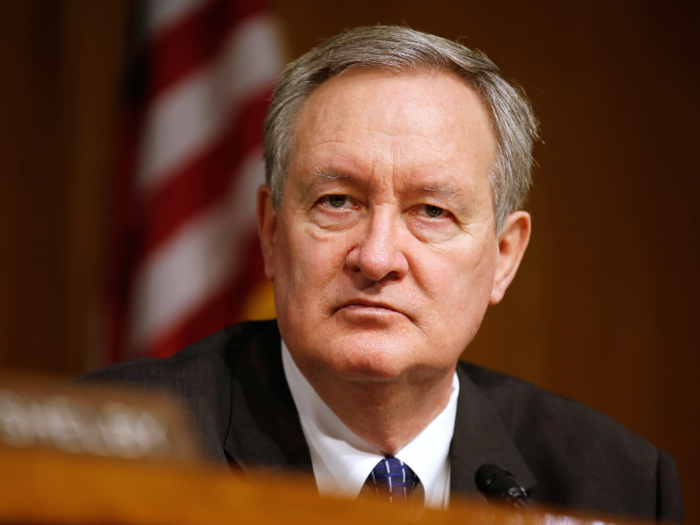 Republican Sen. Michael Crapo was a member of the House at the beginning of the Clinton