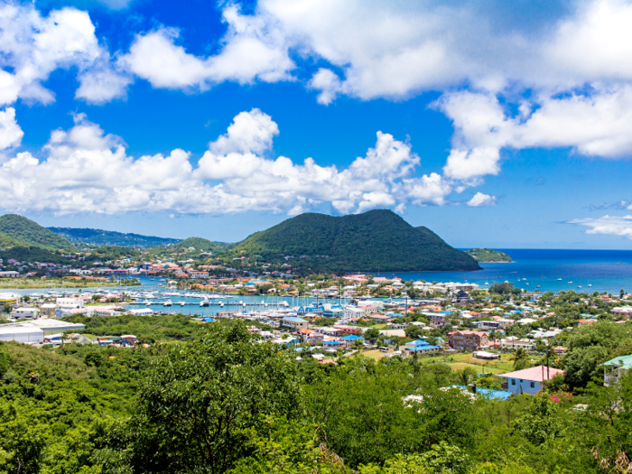 St. Lucia — $100,000 minimum investment