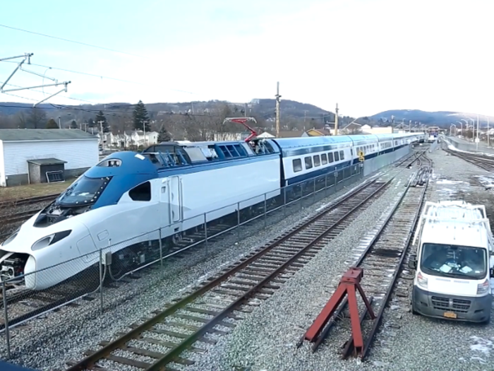 The sets will all be built in Hornell, New York, south of Rochester, New York, by Amtrak contractor Alstom.