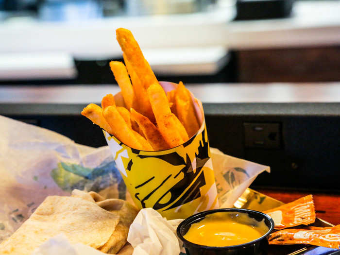 The most basic building block of all three? The nacho fry itself.