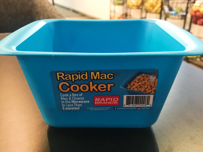 I also tried the Rapid Mac Cooker from Rapid Brands.