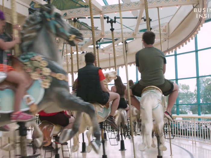 The carousel has been around since 1909, and for many, it represents the heart of the mall.