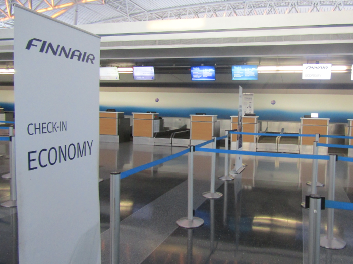 I selected a window seat towards the front of the aircraft — not bad for basic economy. I wanted to test my luck and see if there were any rows open so I went up to the counter to ask the check-in agents.