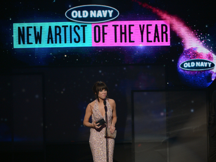 Old Navy also increased its visibility by sponsoring major cultural events like the American Music Awards.