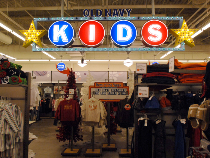 By then, Old Navy had become known as a one-stop shop for the entire family.