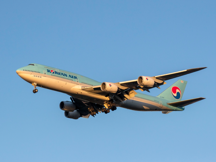 Only three airlines purchased the Boeing 747-8i for passenger service: Lufthansa, Korean Air, and Air China.