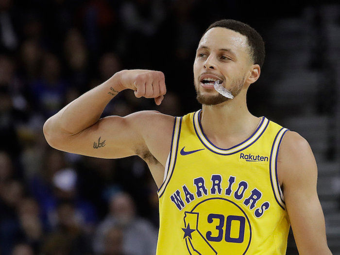 1. Stephen Curry — $40.2 million