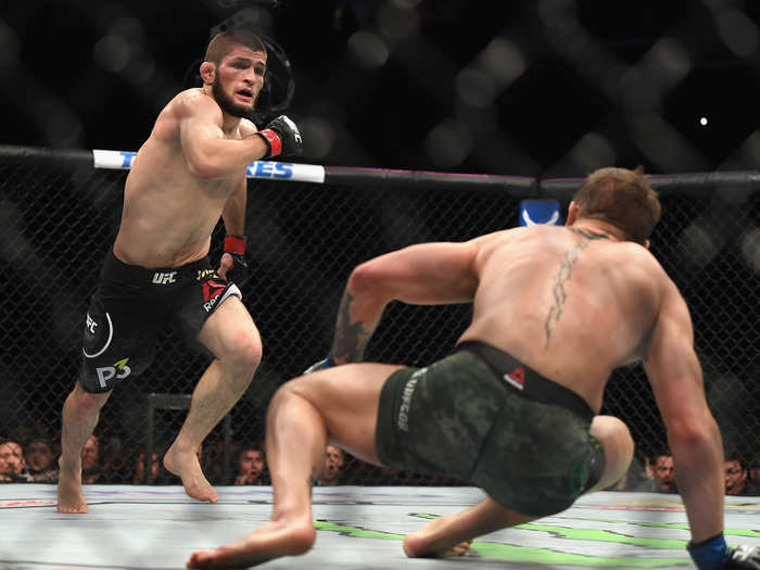 =3: Khabib Nurmagomedov vs. Conor McGregor — 2.5 million PPV buys