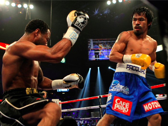 20: Manny Pacquiao v Shane Mosley — 1.34 million PPV buys