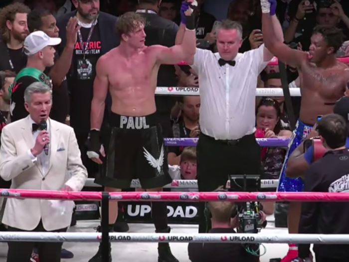 =21: KSI v Logan Paul — 1.3 million PPV buys