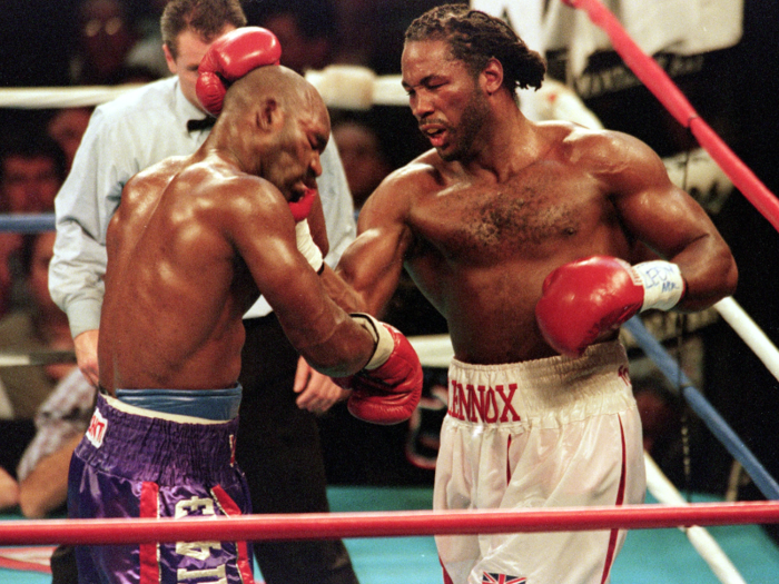 =28: Evander Holyfield v Lennox Lewis — 1.2 million PPV buys