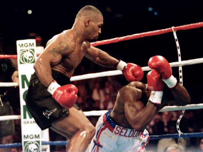 =32: Bruce Seldon v Mike Tyson — 1.15 million PPV buys