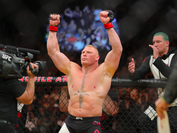 47: Randy Couture v Brock Lesnar — 1.01 million PPV buys