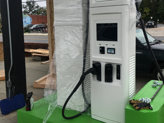 Wade hopes this charging station will inspire people to purchase their own electric vehicle and encourage station owners to "take the plunge" and incorporate at least one EV charging station at their location.