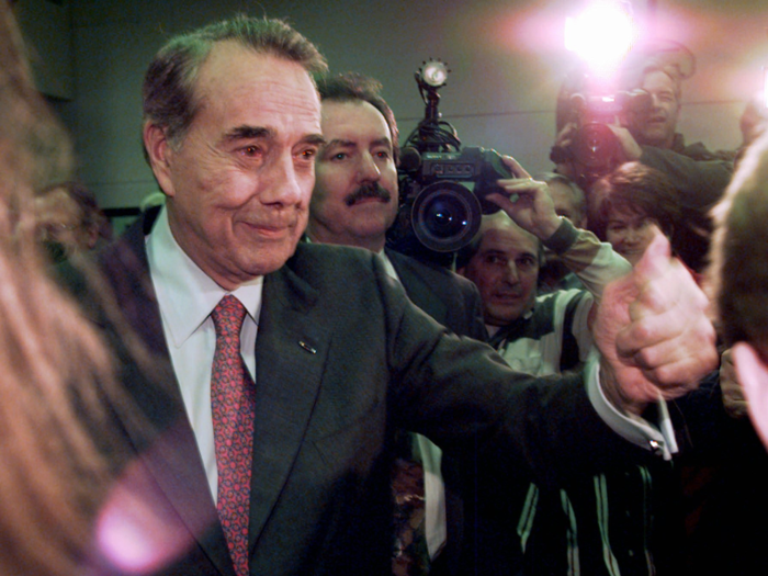 In 1996, Republican Bob Dole won the Iowa caucuses for a second time. It was a weaker victory than last time, yet Dole got the Republican nomination. He later lost to Clinton in the presidential race.