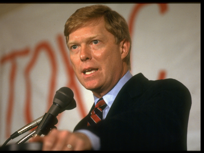In 1988, Democrat Dick Gephardt won the Iowa caucuses. It didn