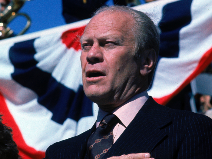 In 1976, Republican Gerald Ford won the Iowa caucuses. It was the first time Republicans held a caucus in Iowa. Ford got the party