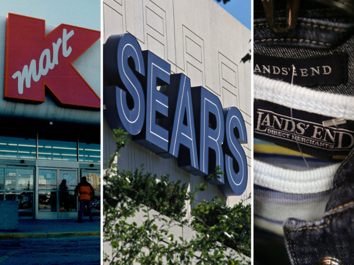 In the early 2000s, Kmart acquired Sears to form a new major company, Sears Holdings Corporation.