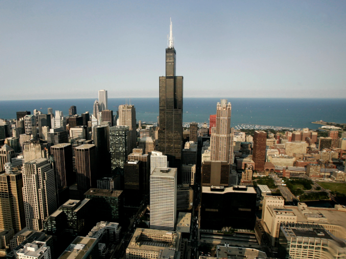 Sears reached new heights in 1969 by breaking ground on the Sears Tower in Chicago.