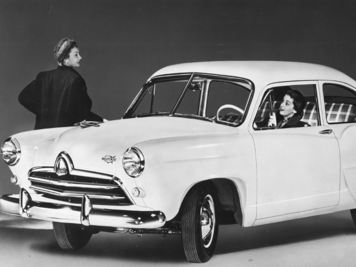 In 1951, the company released its newest mail-order automobile, the "Allstate," named after the Sears-owned insurance company.