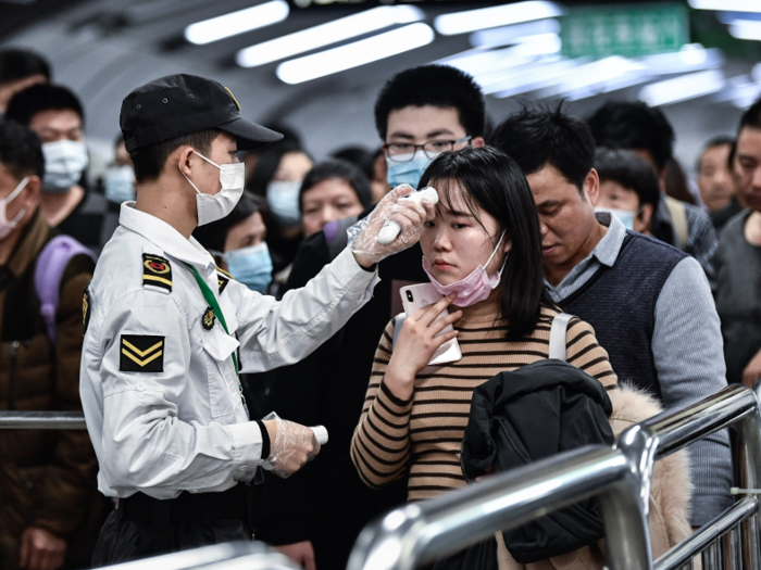 When it became known that the virus could spread from human to human contact, China imposed screening precautions in Wuhan and began checking people for the virus at transportation hubs.