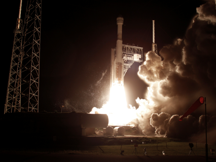 Boeing launched its Starliner capsule toward the space station for the first time in December 2019.