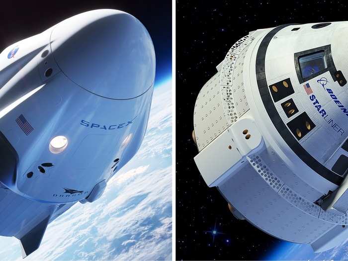 From dozens of hopefuls, two contenders made it through the competition: SpaceX and Boeing.