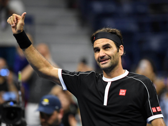 5: The only tennis player in the top ten, Roger Federer made $93.4 million.