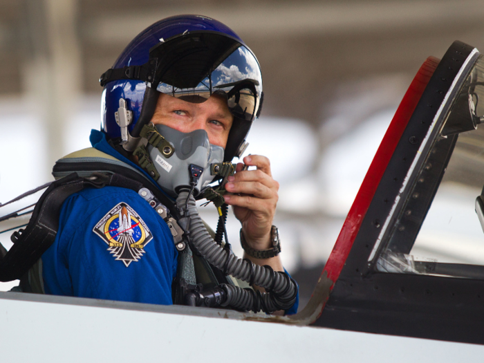 Both men started out as military pilots. Hurley spent 24 years as a test and fighter pilot in the Marine Corps, logging over 5,500 hours in more than 25 different aircraft.